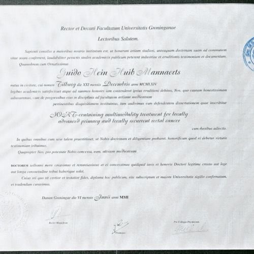 Certificate 1